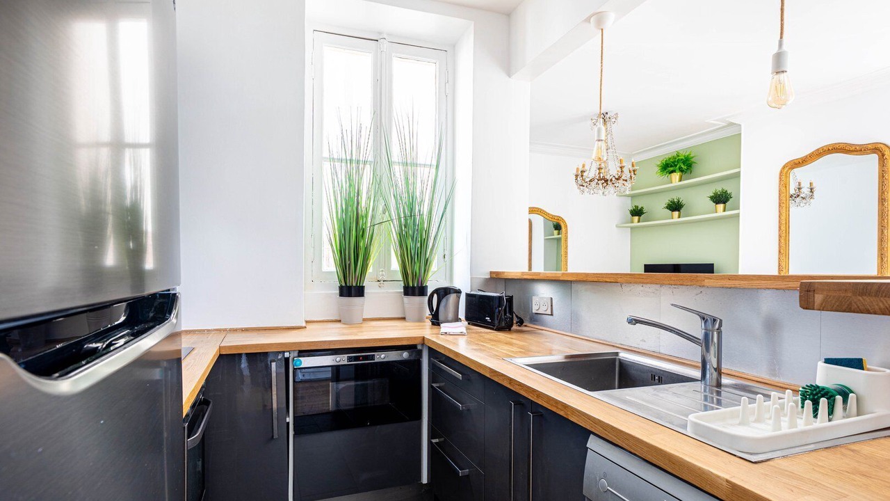 Photo of Kitchen in Parchamp–Albert Kahn