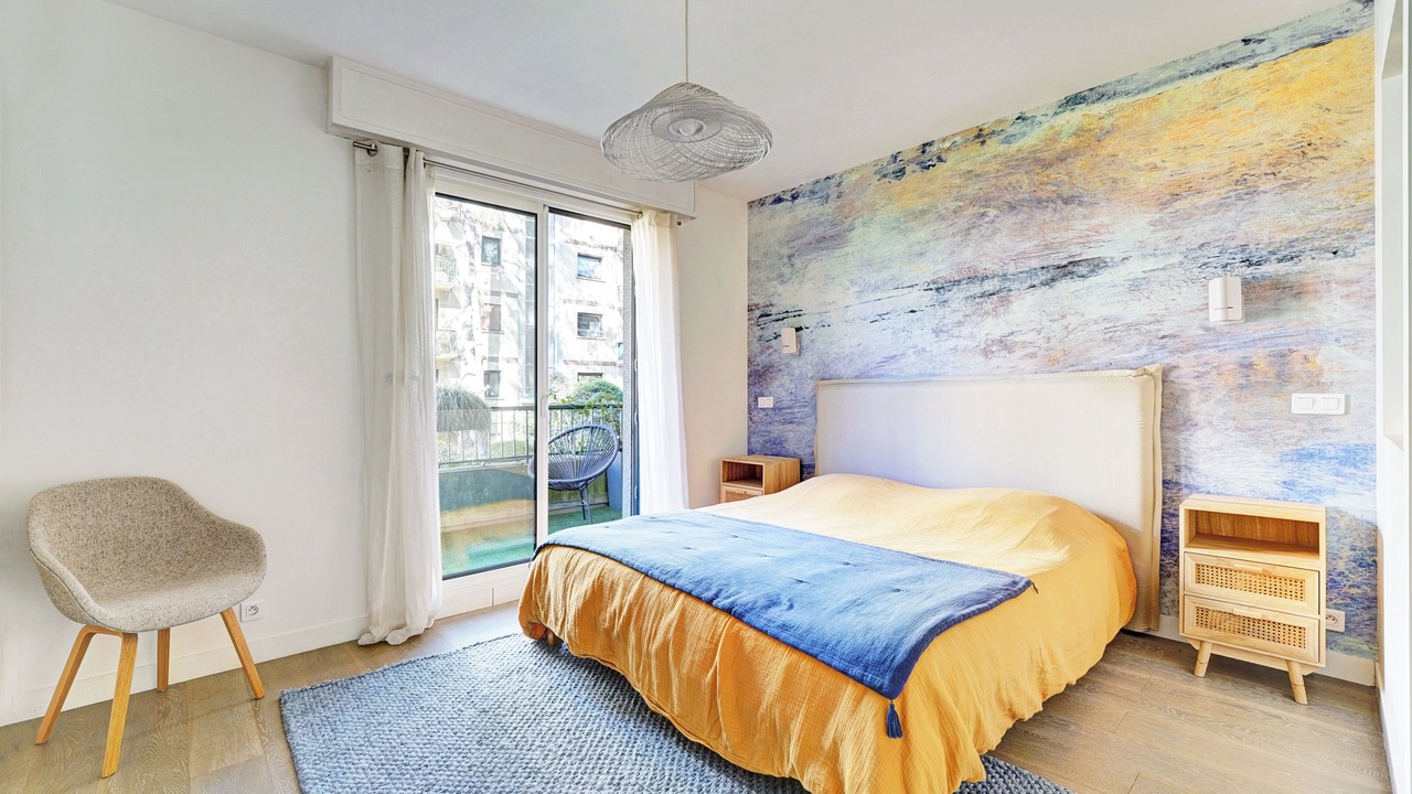 Photo of Bedroom in Parchamp–Albert Kahn