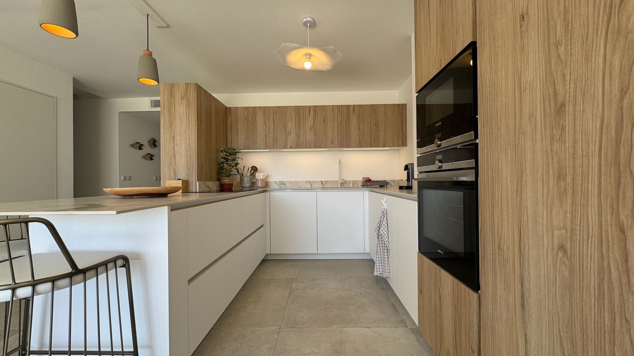 Photo of Kitchen in Plage de la Garonnette