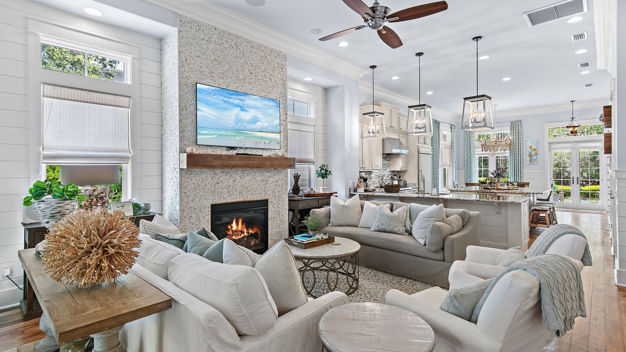Photo of Livingroom in Watercolor