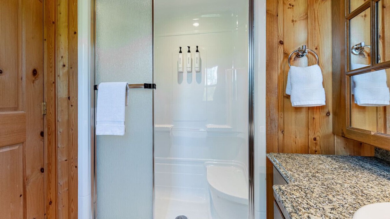 Photo of Bathroom in Fiddler Lake Resort