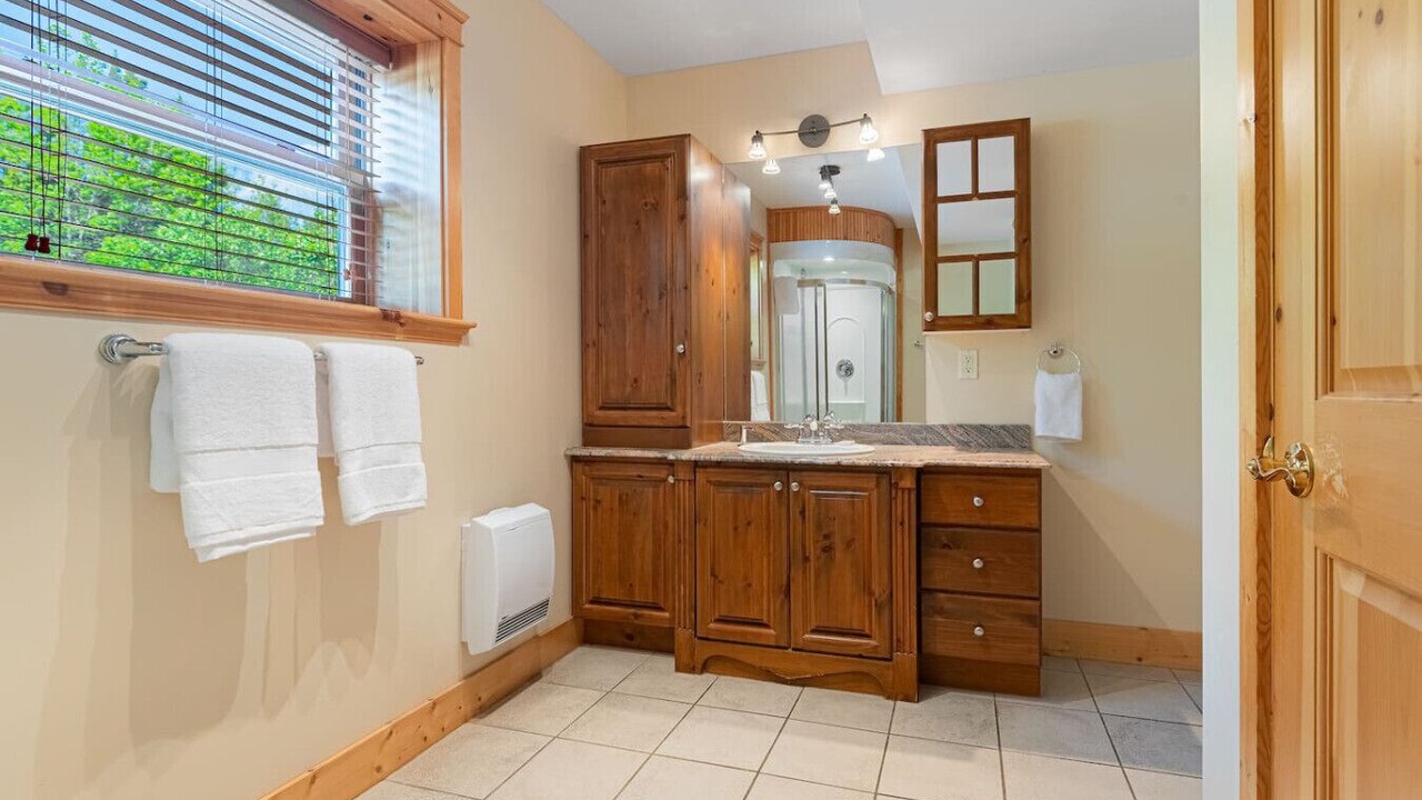 Photo of Bathroom in Fiddler Lake Resort