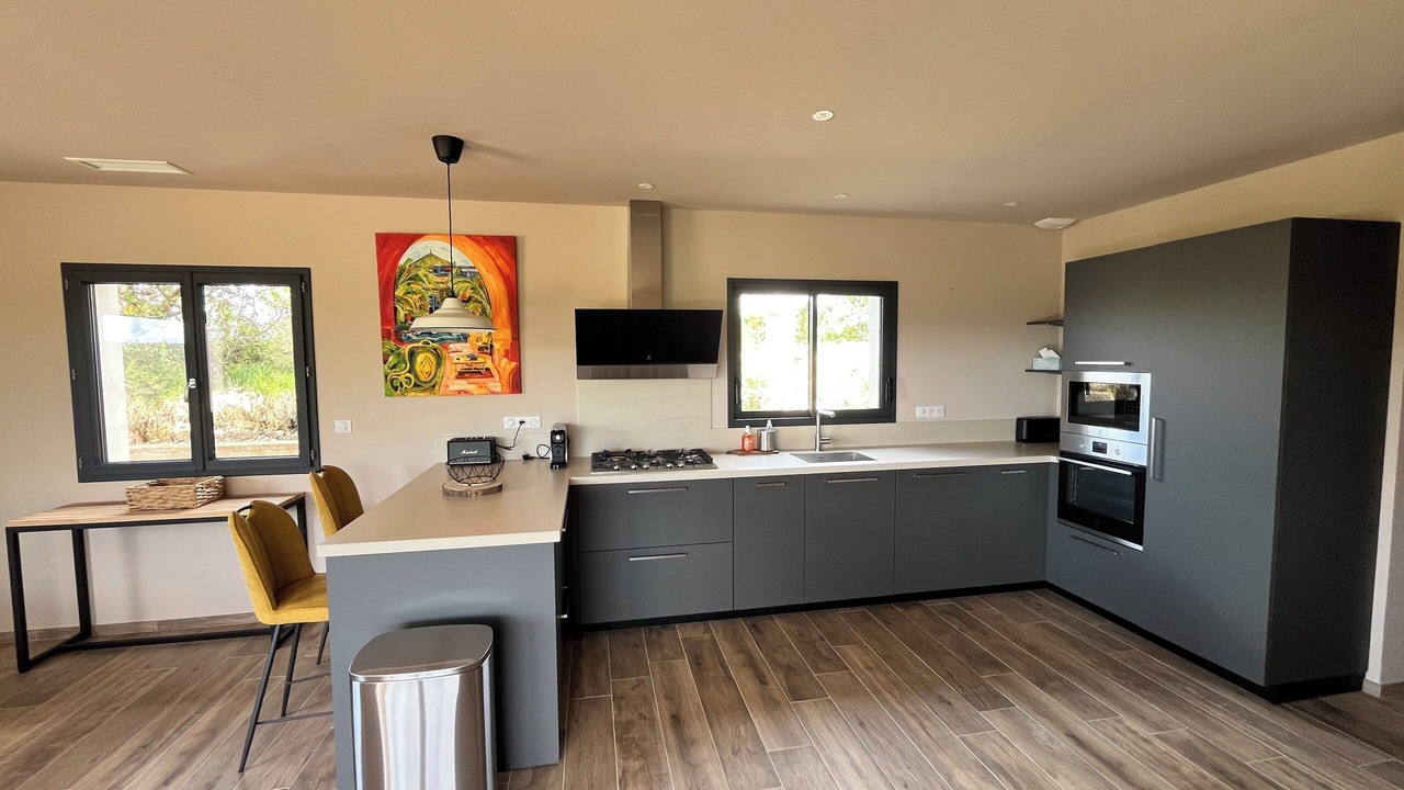 Photo of Kitchen in Saint-Alban-sous-Sampzon