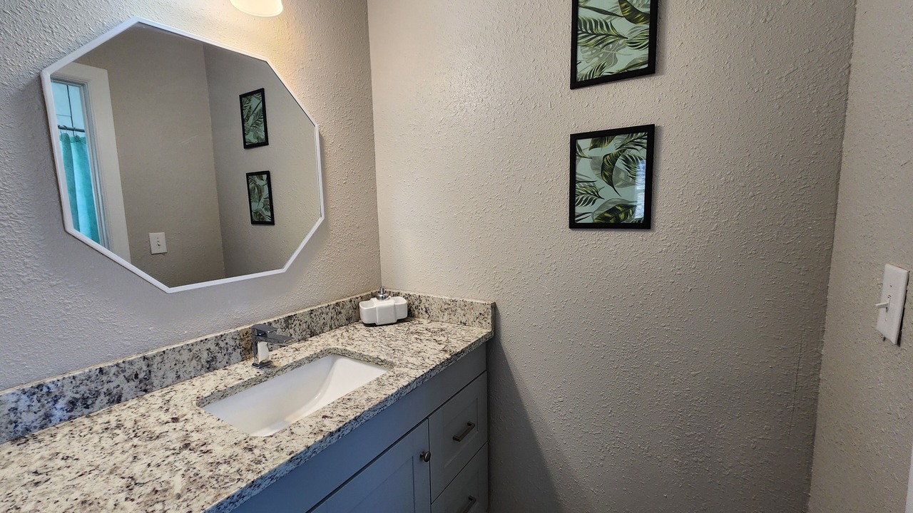 Photo of Bathroom in Timberwolf