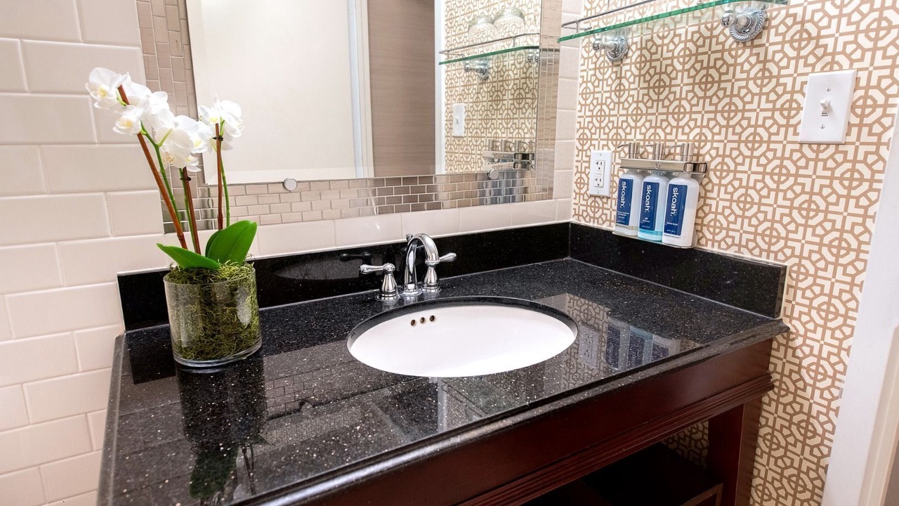 Photo of Bathroom in Downtown Washington D.C.