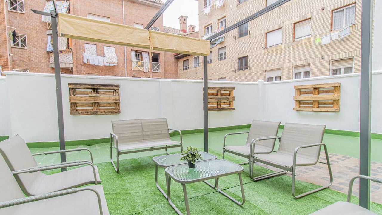 Photo of Patio Balcony in Zaragoza Old Town