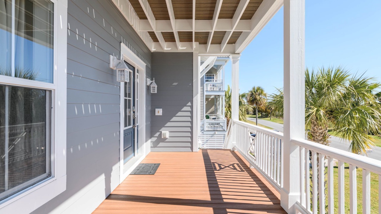Photo of Patio Balcony in Oceanmarsh Subdivision