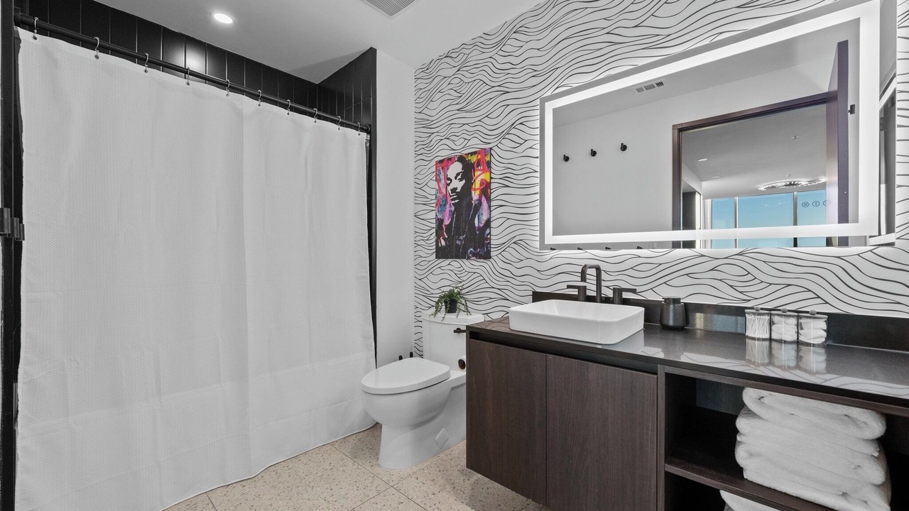Photo of Bathroom in Rainey Street Historic District