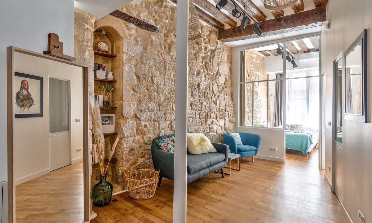 Photo of Livingroom in Quartier Sainte-Avoye