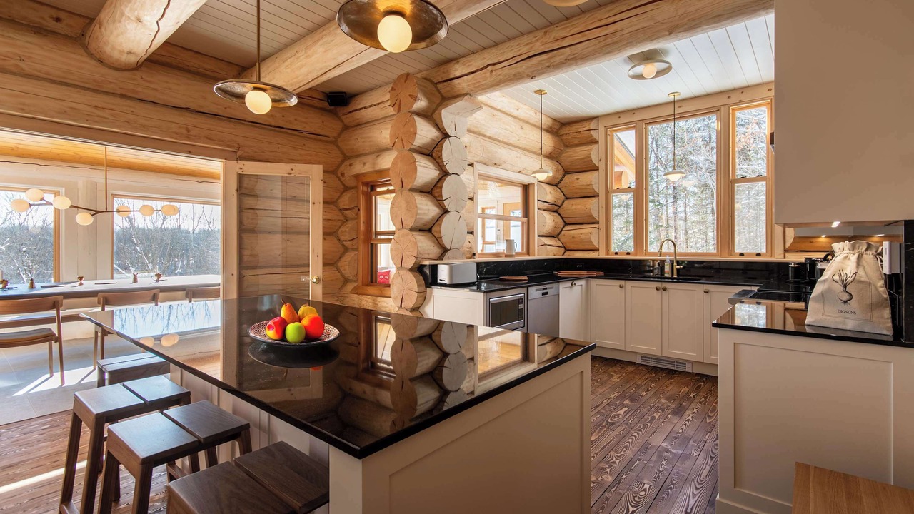 Photo of Kitchen in Fiddler Lake Resort