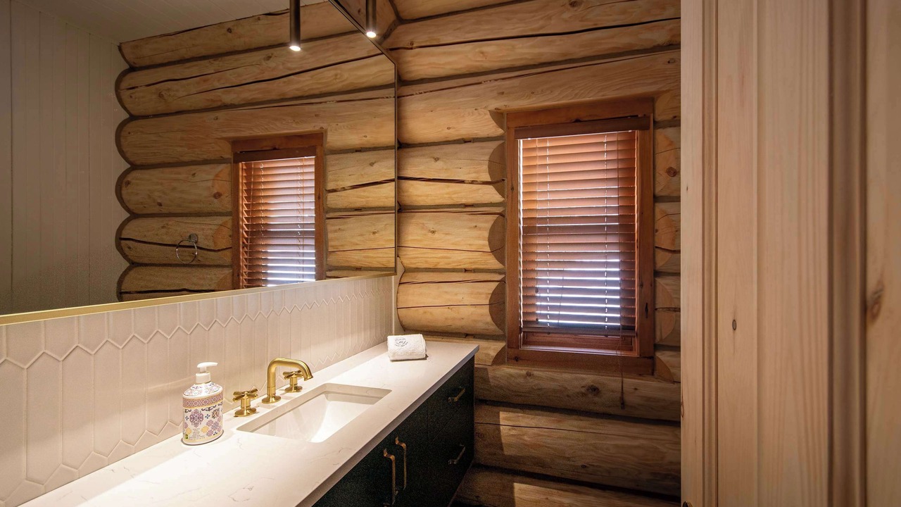 Photo of Bathroom in Fiddler Lake Resort