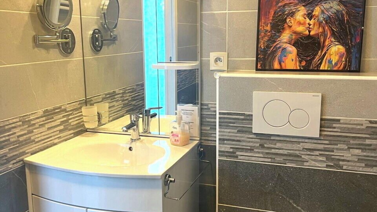Photo of Bathroom in Naturist Village