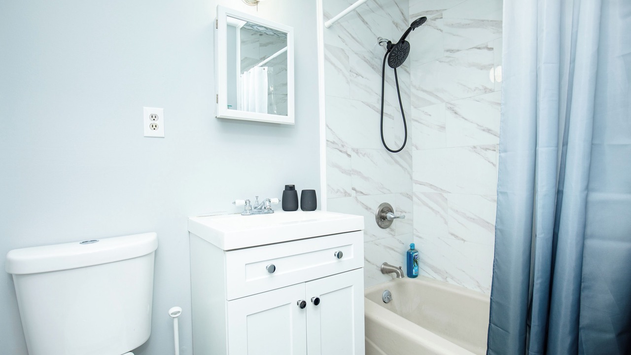 Photo of Bathroom in Orange