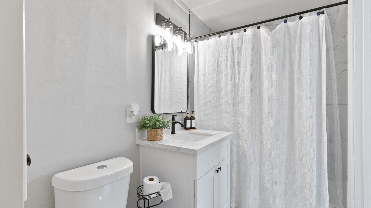 Photo of Bathroom in Spring Shadows