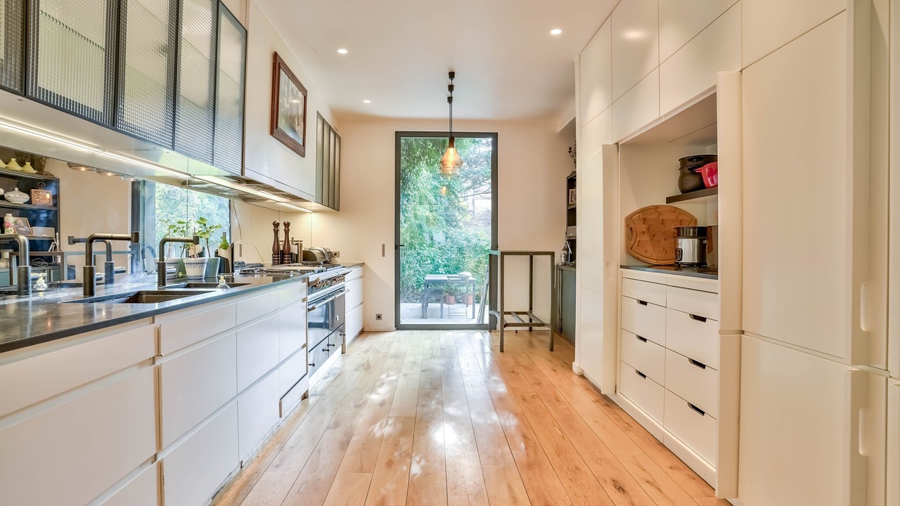 Photo of Kitchen in Parchamp–Albert Kahn