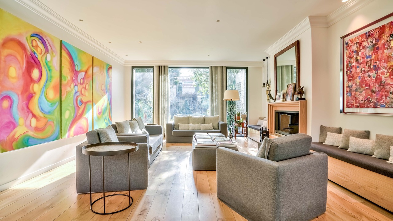 Photo of Livingroom in Parchamp–Albert Kahn