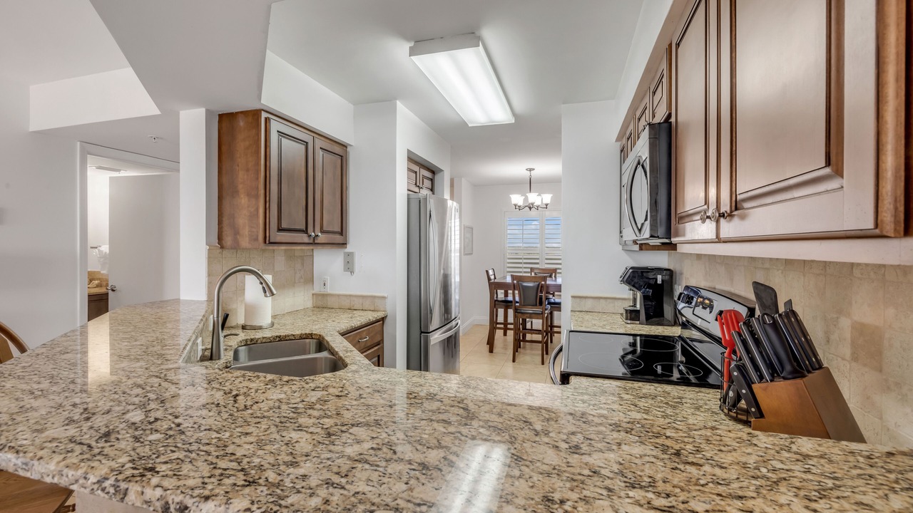 Photo of Kitchen in Seawinds Condo