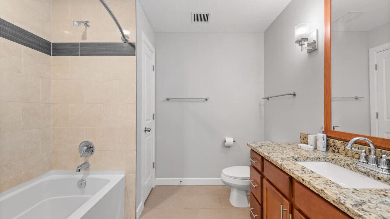 Photo of Bathroom in Downtown Cleveland