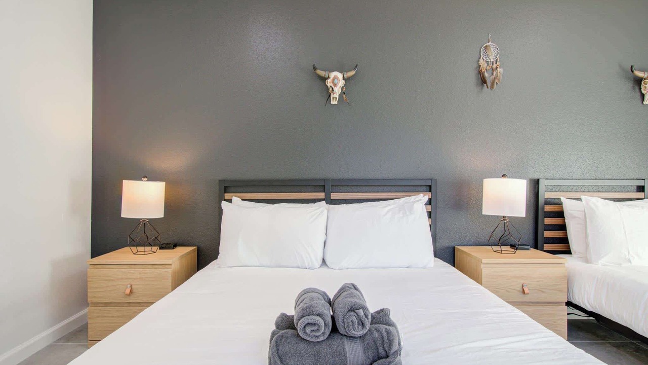 Photo of Bedroom in Spring Shadows