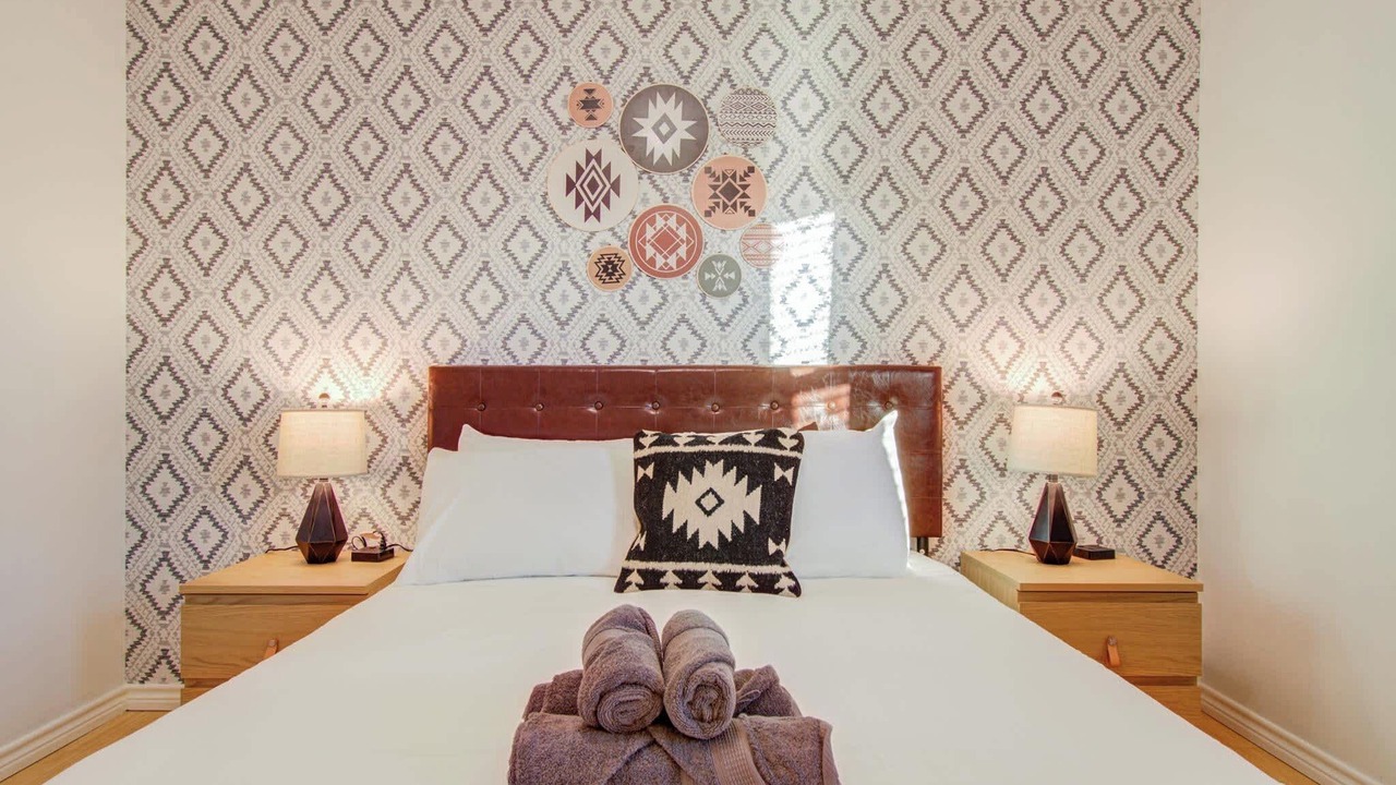 Photo of Bedroom in Spring Shadows