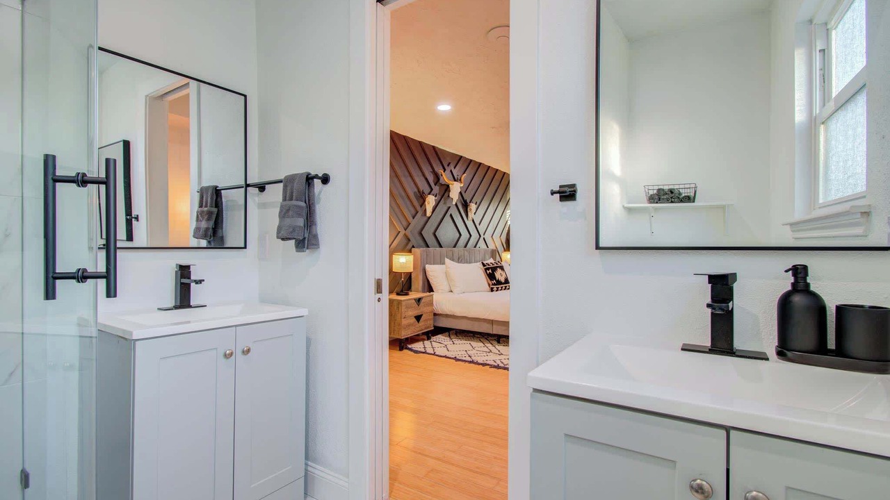 Photo of Bathroom in Spring Shadows
