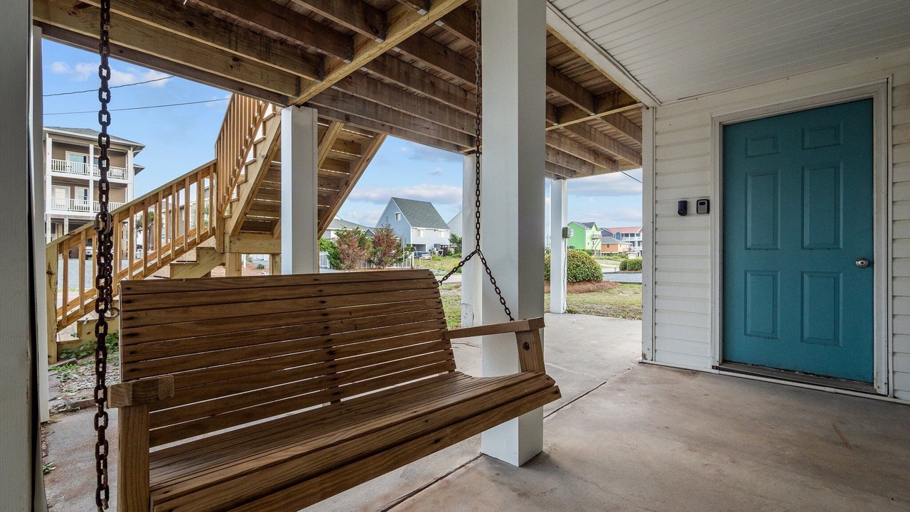 Photo of Patio Balcony in Topsail Beach