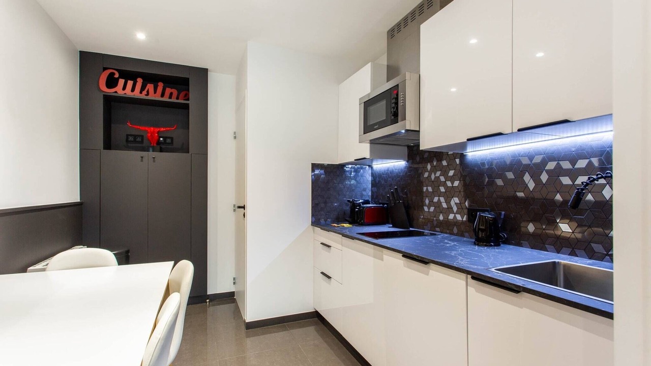 Photo of Kitchen in Quartier de la Folie-Mericourt
