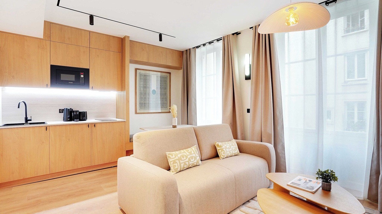 Photo of Livingroom in Quartier Sainte-Avoye
