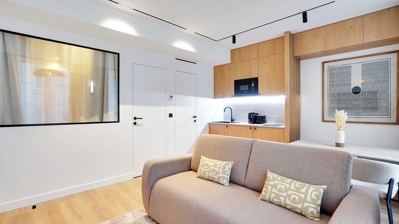 Photo of Livingroom in Quartier Sainte-Avoye