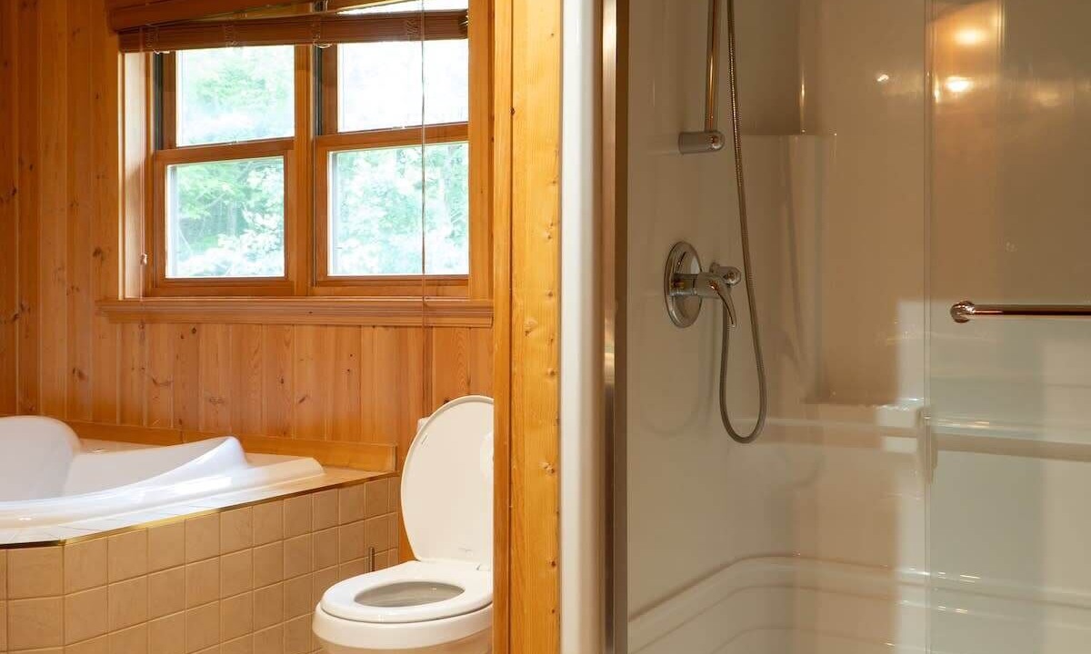 Photo of Bathroom in Fiddler Lake Resort