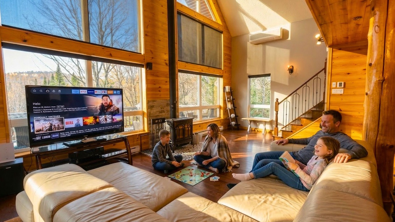 Photo of Livingroom in Val-des-Lacs