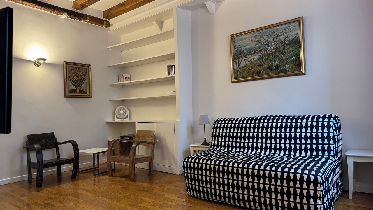 Photo of Livingroom in Quartier Sainte-Avoye