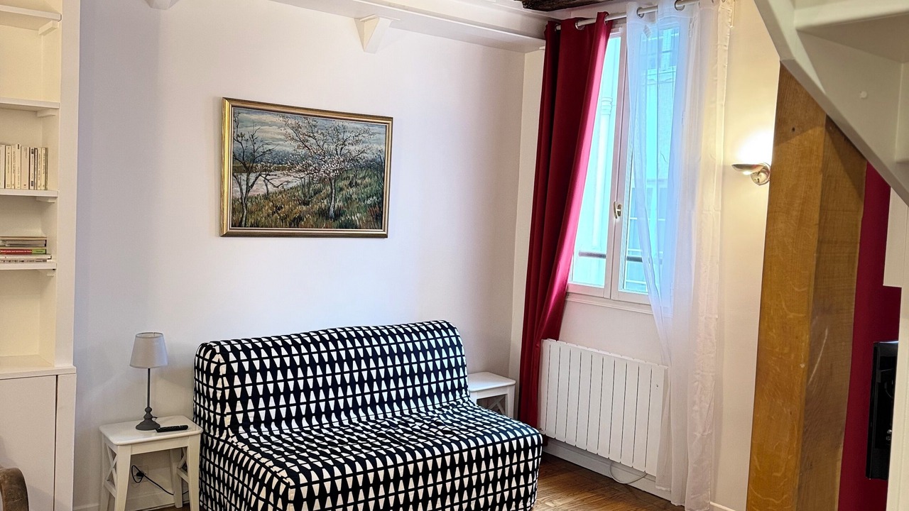 Photo of Livingroom in Quartier Sainte-Avoye