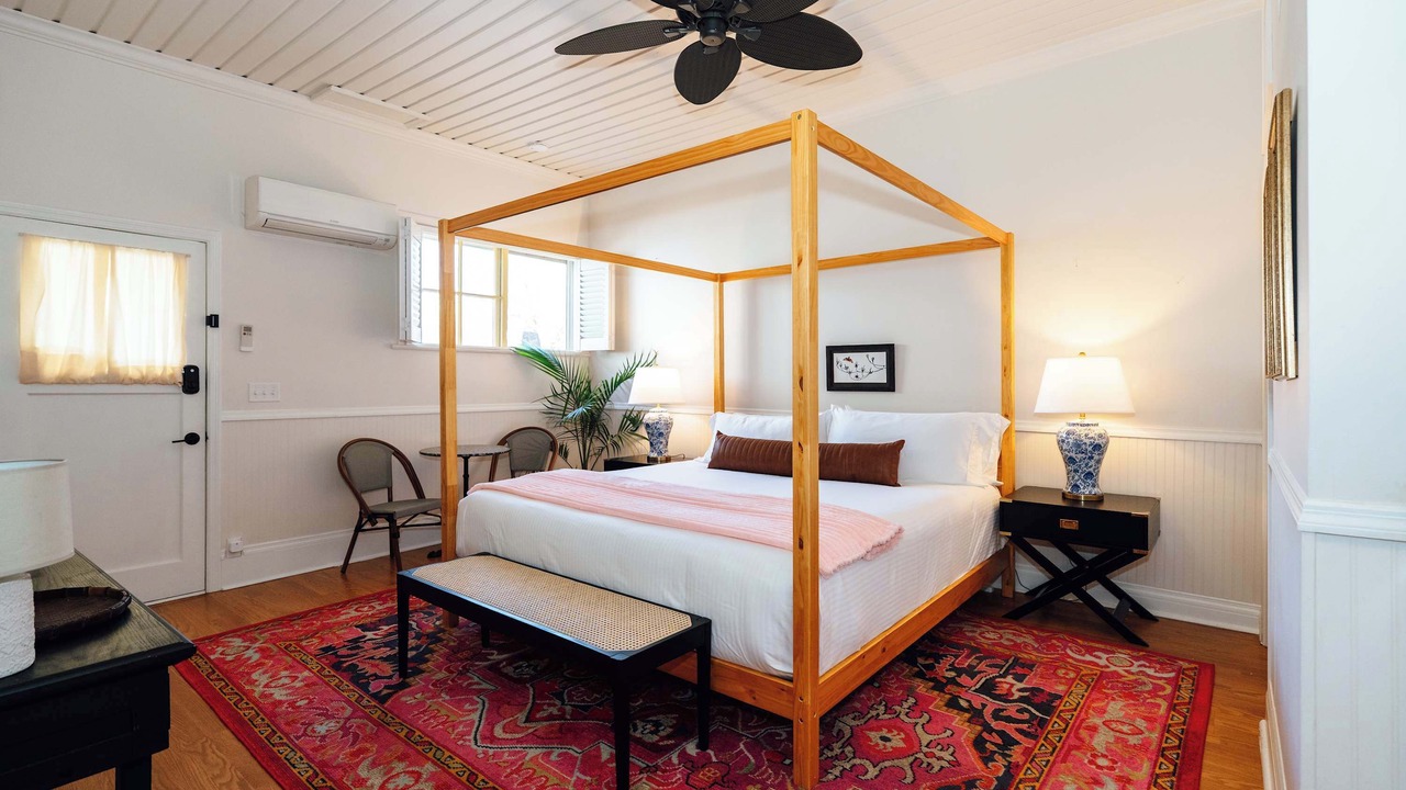 Photo of Bedroom in Historic Railroad District