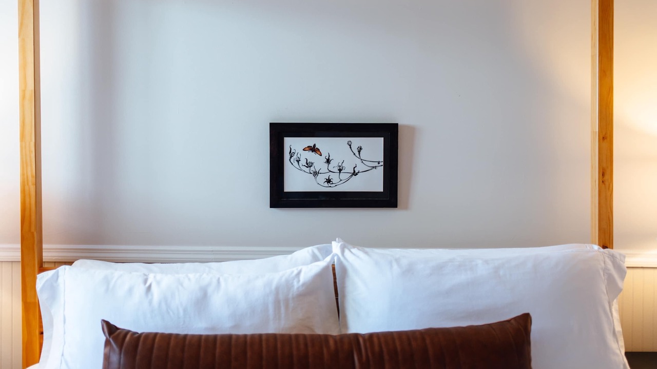 Photo of Bedroom in Historic Railroad District