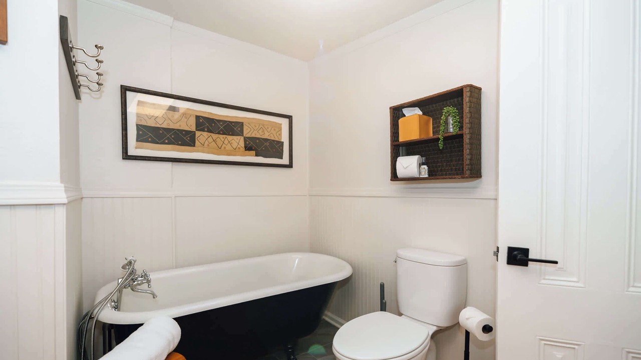 Photo of Bathroom in Historic Railroad District