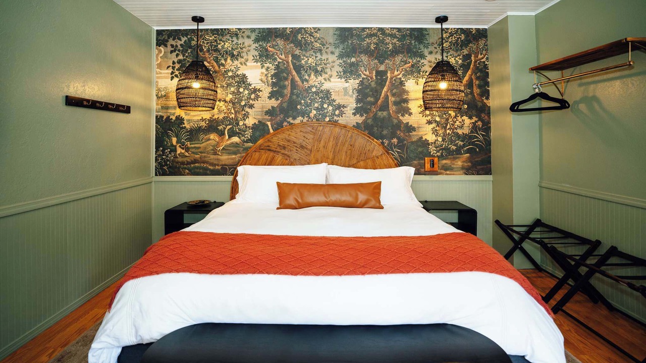 Photo of Bedroom in Historic Railroad District