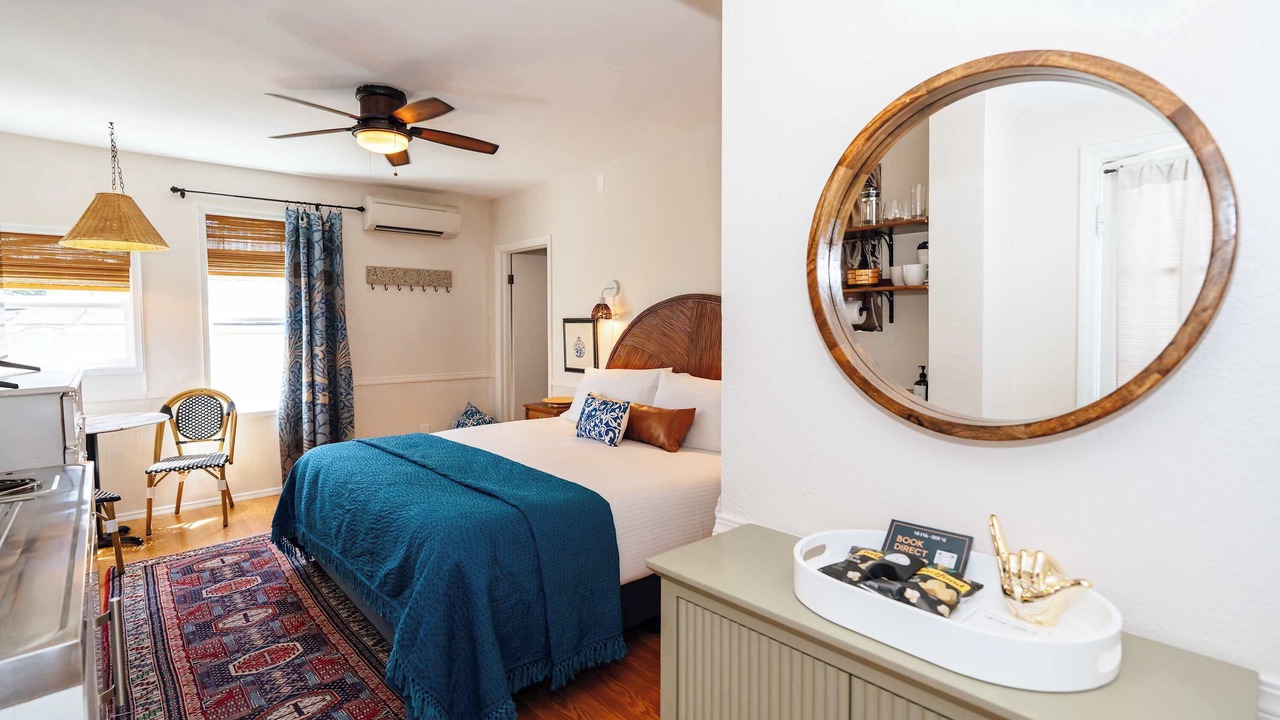 Photo of Bedroom in Historic Railroad District