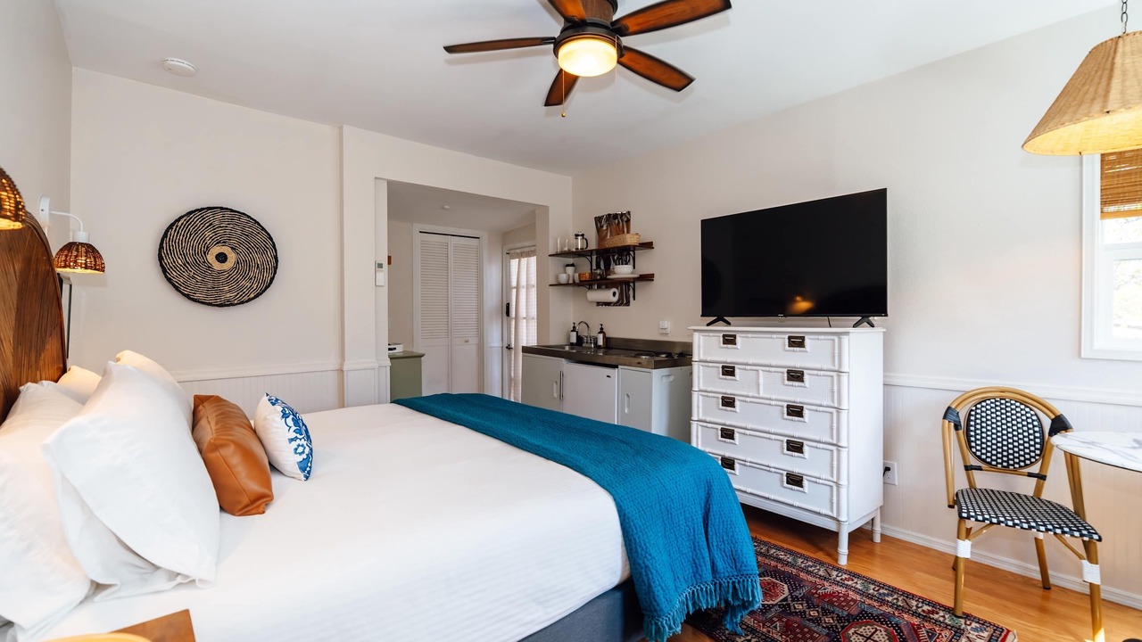 Photo of Bedroom in Historic Railroad District