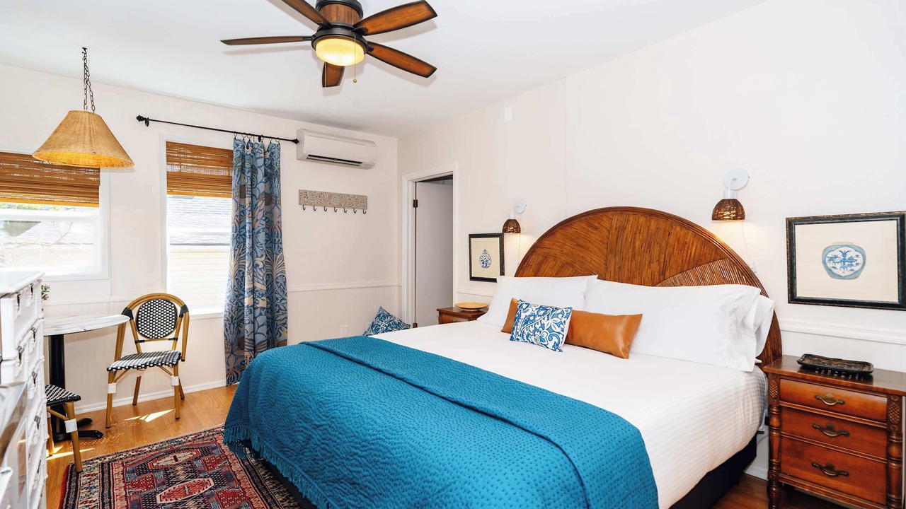 Photo of Bedroom in Historic Railroad District