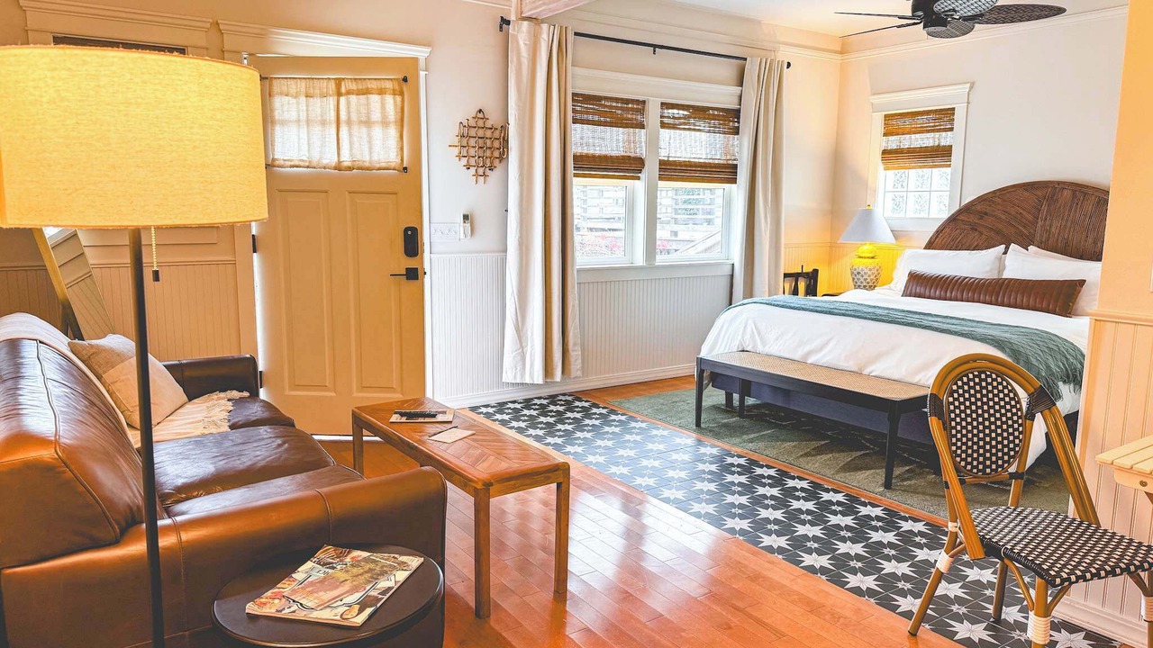 Photo of Bedroom in Historic Railroad District