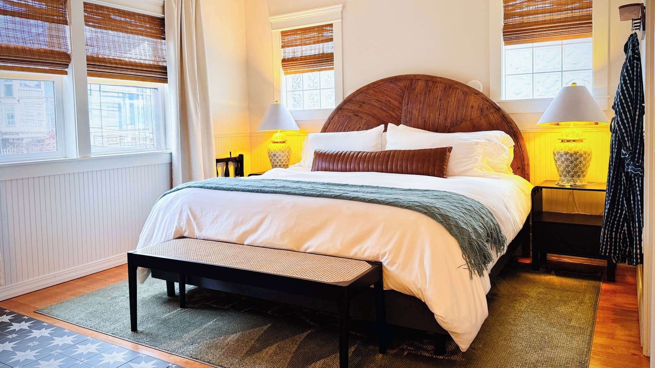 Photo of Bedroom in Historic Railroad District