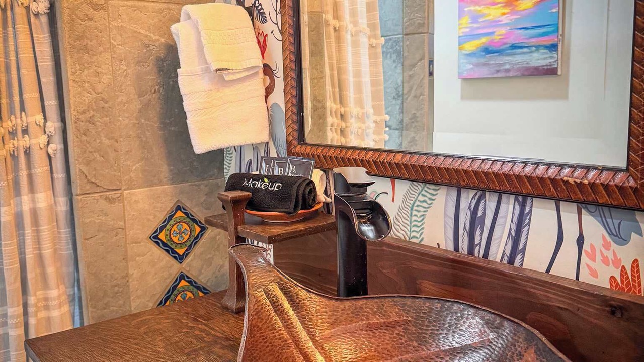 Photo of Bathroom in Historic Railroad District