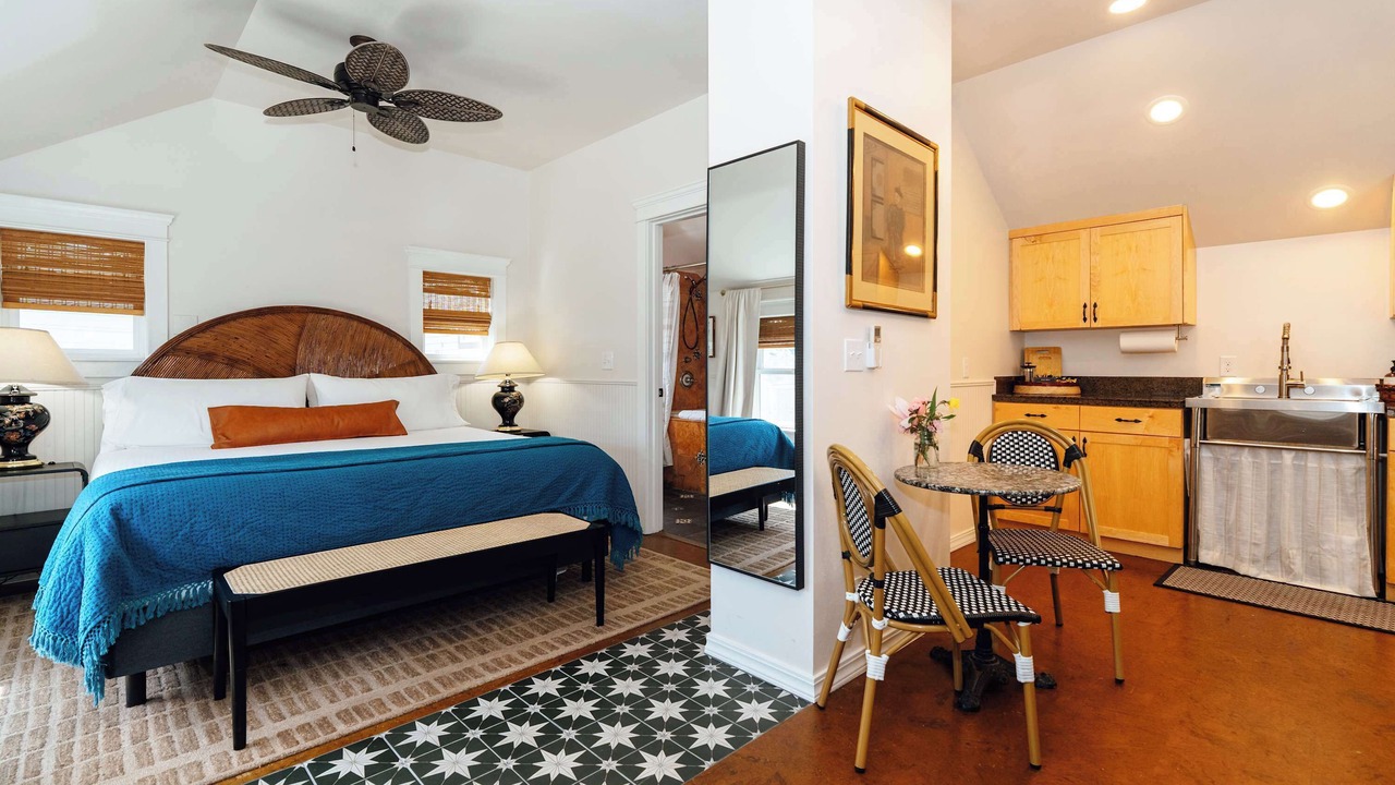 Photo of Bedroom in Historic Railroad District