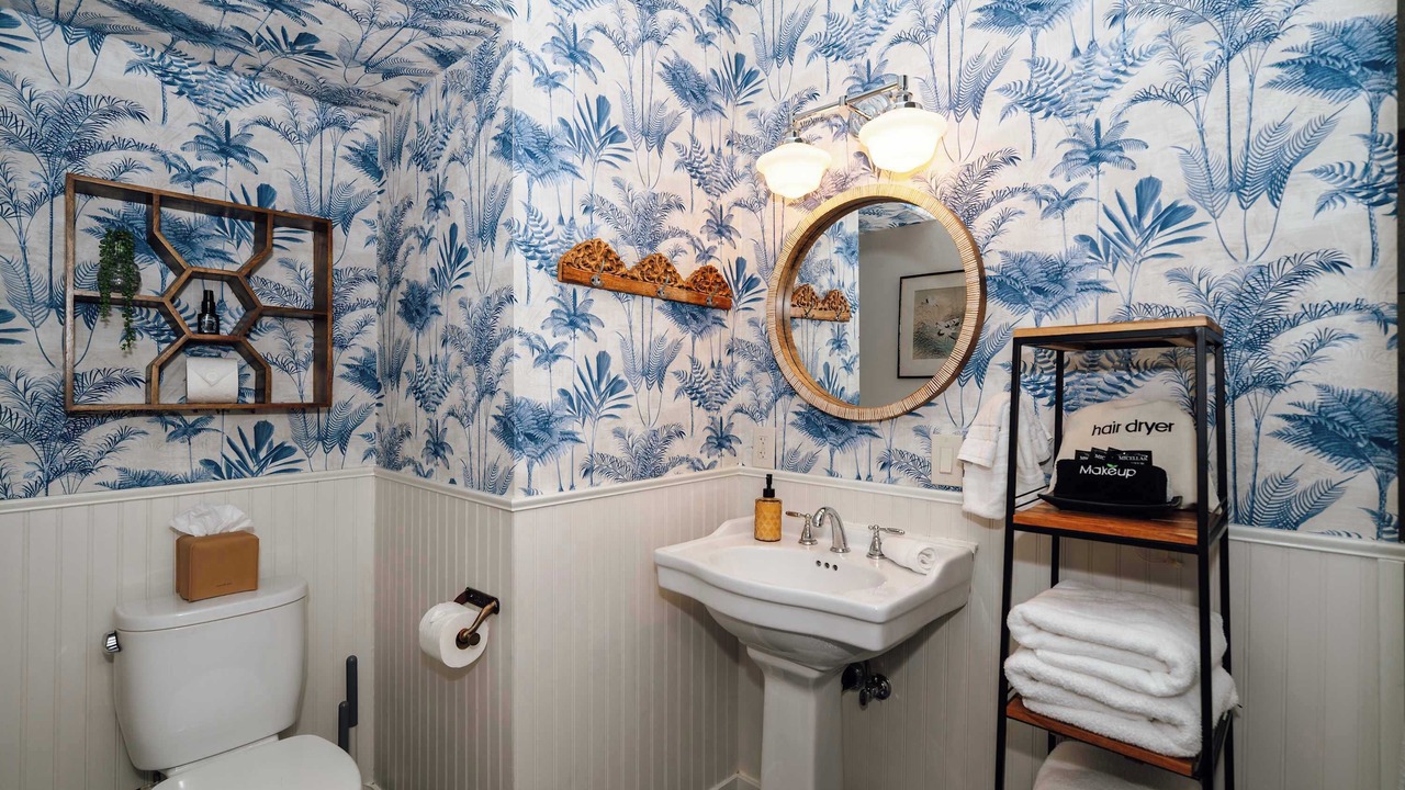 Photo of Bathroom in Historic Railroad District