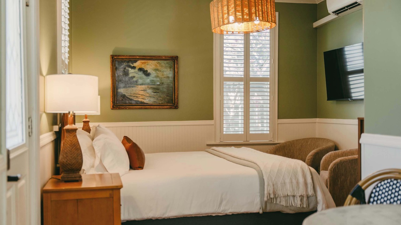 Photo of Bedroom in Historic Railroad District