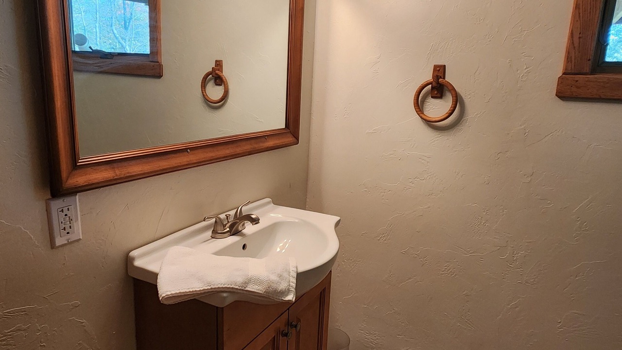 Photo of Bathroom in White