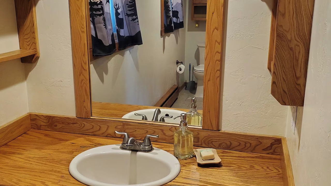 Photo of Bathroom in White