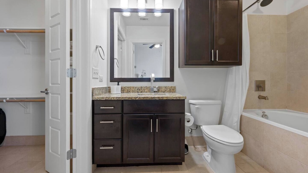 Photo of Bathroom in Waller Creek District