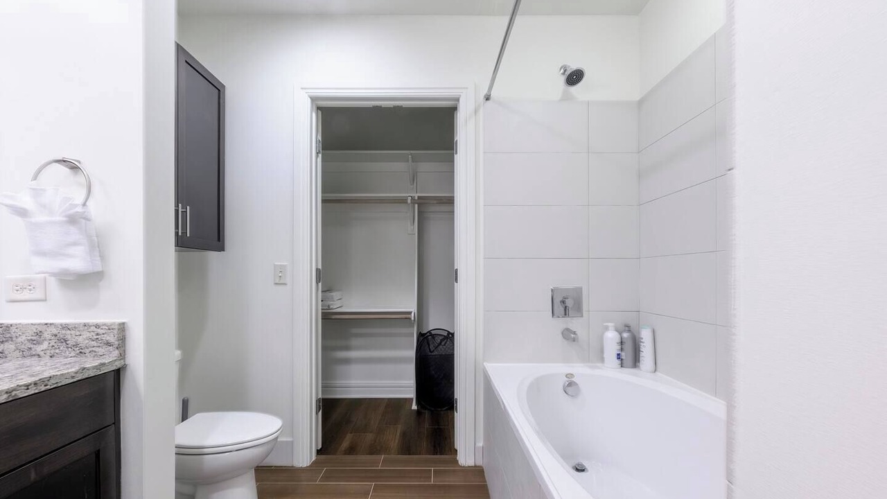 Photo of Bathroom in Waller Creek District
